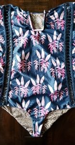 ACACIA Hawaii Nei Heliconia Swimsuit